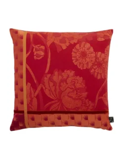Coussin Pivoine Rouge, K3 Design By Kenzo Takada