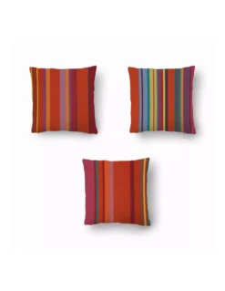 Coussins Carrés Valerie Bonbon Plume, Les Toiles Du Soleil