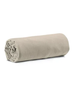 Drap Housse Coton Lavé Calita Pour Gamme KALA, Vivaraise -Deco En Ligne Soldes drap housse coton lave calita pour gamme kala vivaraise 2