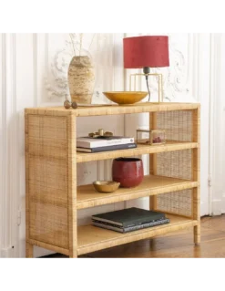 Etagère Console En Rotin Et Cannage Saigon, KOK Maison -Deco En Ligne Soldes etagere console en rotin et cannage saigon kok maison 1