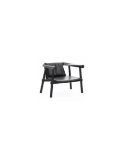 Fauteuil Altay Cuir Noir, Coédition