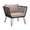 Fauteuil D'extérieur Mundo Noir, Bloomingville
