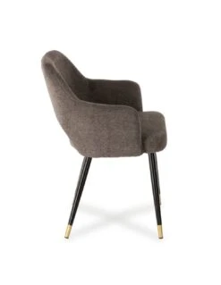 Fauteuil De Table Gambetta Anthracite -Deco En Ligne Soldes fauteuil de table gambetta anthracite 2