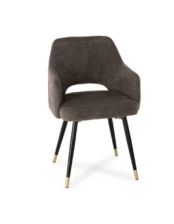 Fauteuil De Table Gambetta Anthracite