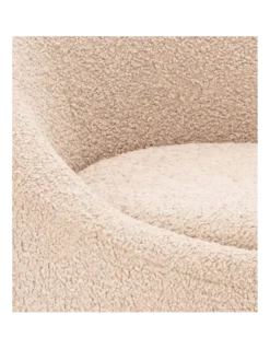 Fauteuil Grond Beige Bouclettes -Deco En Ligne Soldes fauteuil rond beige bouclettes 2