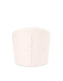 Fauteuil Gron Blanc Bouclettes -Deco En Ligne Soldes fauteuil rond blanc bouclettes 3