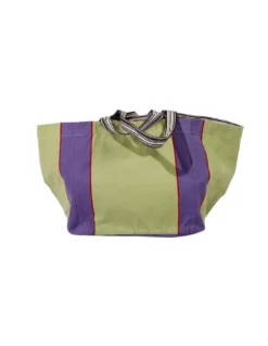 Grand Sac Cabas Anna Camino Violet, Les Toiles Du Soleil