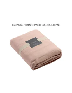 Housse De Couette Lin Lavé Zeff Bleu Touareg, Vivaraise -Deco En Ligne Soldes housse de couette lin lave zeff bleu touareg vivaraise 2