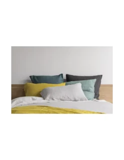 Housse De Couette Lin Lavé Zeff Gris Perle, Vivaraise 7 Housse De Couette Lin Lavé Zeff Gris Perle, Vivaraise -Deco En Ligne Soldes housse de couette lin lave zeff gris perle vivaraise 2