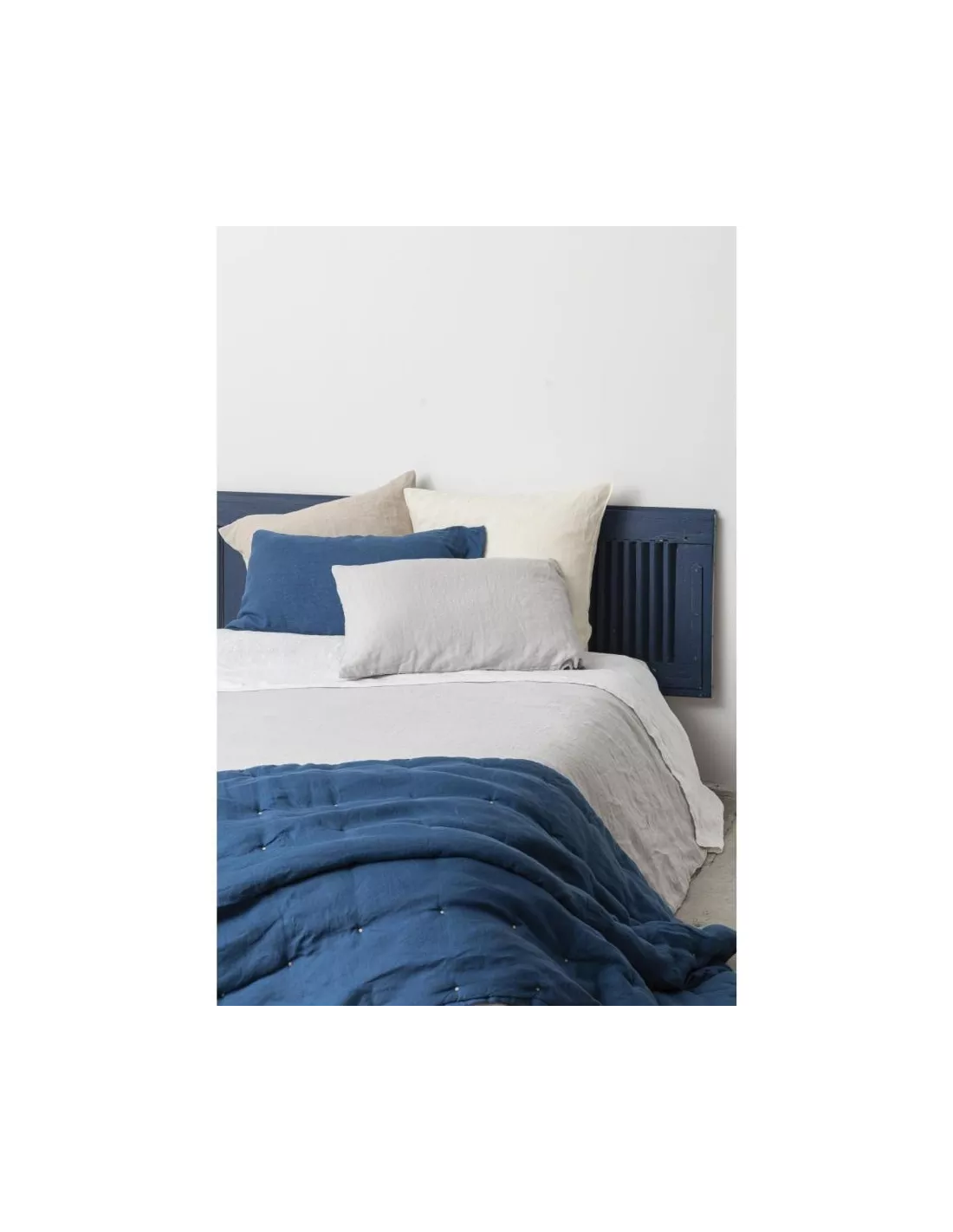 Housse De Couette Lin Lavé Zeff Gris Perle, Vivaraise 5 Housse De Couette Lin Lavé Zeff Gris Perle, Vivaraise – Image 4