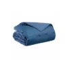 Jeté De Lit Zeff En Lin Bleu, Vivaraise