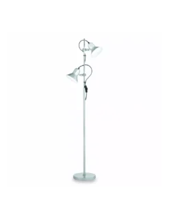 Lampadaire Polly Spots Argent, Ideal Lux