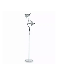 Lampadaire Polly Spots Chrome, Ideal Lux