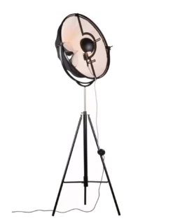 Lampadaire Studio Noir 190 Cm, Linea Verdace -Deco En Ligne Soldes lampadaire studio noir 190 cm linea verdace 1