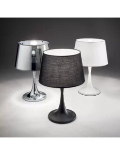 Lampe Chrome London, Ideal Lux -Deco En Ligne Soldes lampe chrome london ideal lux 1