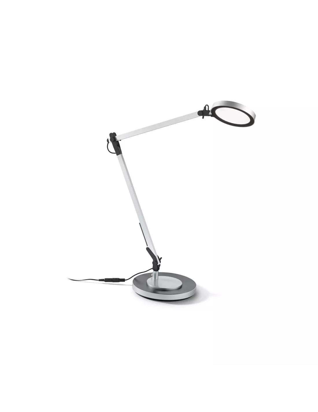 Lampe De Bureau Argent Futura, Ideal Lux 3 Lampe De Bureau Argent Futura, Ideal Lux