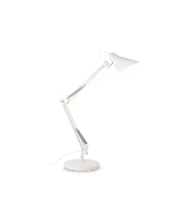 Lampe De Bureau Blanche Sally, Ideal Lux