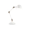 Lampe De Bureau Blanche Truman, Ideal Lux -Deco En Ligne Soldes lampe de bureau blanche truman ideal lux