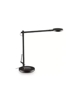 Lampe De Bureau Noire Futura, Ideal Lux