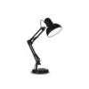 Lampe De Bureau Noire Kelly, Ideal Lux -Deco En Ligne Soldes lampe de bureau noire kelly ideal lux