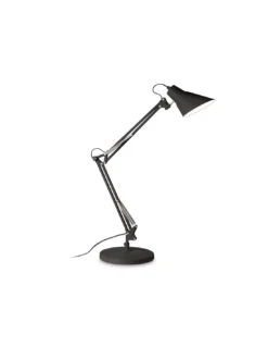 Lampe De Bureau Noire Sally, Ideal Lux
