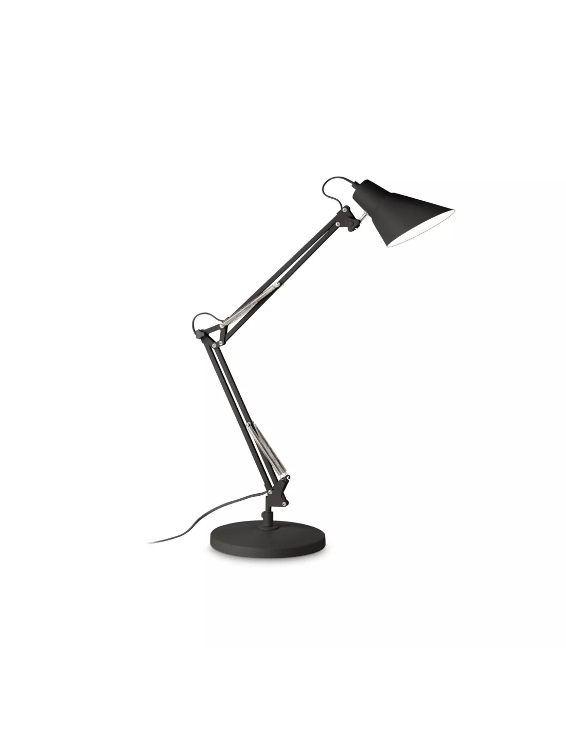 Lampe De Bureau Noire Sally, Ideal Lux 3 Lampe De Bureau Noire Sally, Ideal Lux