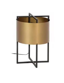 Lampe Déco Noir Doré, Thai Natura