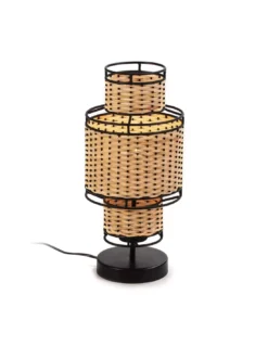 Lampe En Rotin Naturel Isa, Thai Natura