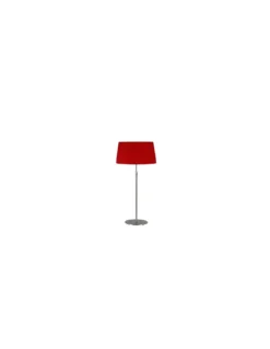 Lampe Télescopique Plissée Rouge, Un Autre Regard