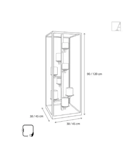 Lanterne à Poser Bellefeu 2 Tailles, Authentage 7 Lanterne à Poser Bellefeu 2 Tailles, Authentage -Deco En Ligne Soldes lanterne a poser bellefeu 2 tailles authentage 2