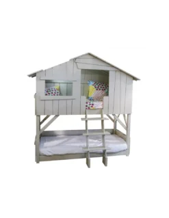 Lit Cabane Superposé 25 Coloris, Mathy By Bols -Deco En Ligne Soldes lit cabane superpose 25 coloris mathy by bols 2