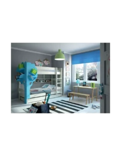 Lit Superposé Dominique 166 Dissociable 25 Coloris, Mathy By Bols -Deco En Ligne Soldes lit superpose dominique 166 dissociable 25 coloris mathy by bols 2