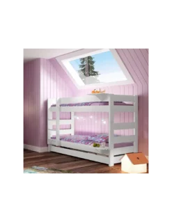 Lit Superposé Dominique Dissociable H149, Mathy By Bols -Deco En Ligne Soldes lit superpose dominique dissociable h149 mathy by bols 1