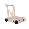 Marcheur Lapin En Bois Rose, JaBaDaBaDo -Deco En Ligne Soldes marcheur lapin en bois rose jabadabado