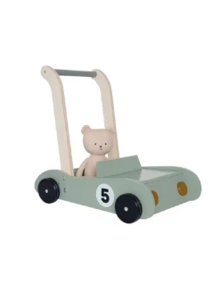 Marcheur Ourson En Bois Vert, JaBaDaBaDo