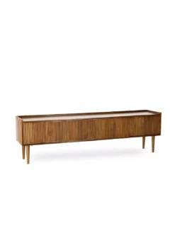 Meuble TV En Bois De Manguier Naturel 174cm