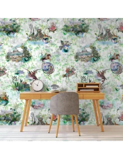 Panneau Reveries Vert Buis, Christian Lacroix -Deco En Ligne Soldes panneau reveries vert buis christian lacroix 3