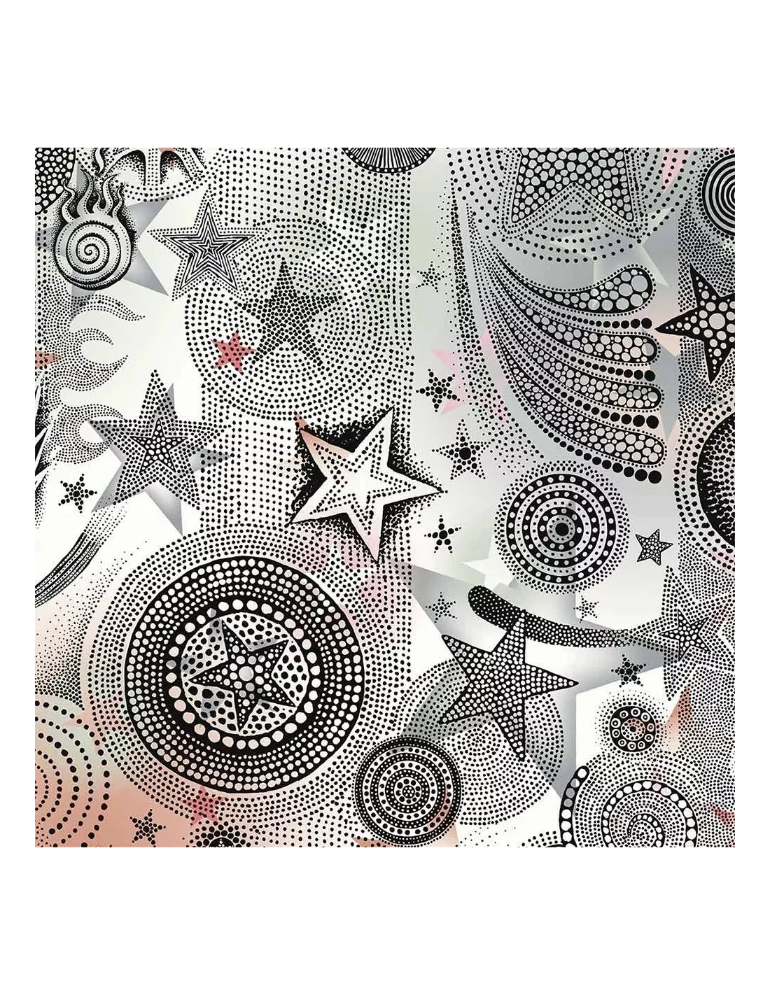 Papier Peint Etoiles Multico, Jean Paul Gaultier 3 Papier Peint Etoiles Multico, Jean Paul Gaultier