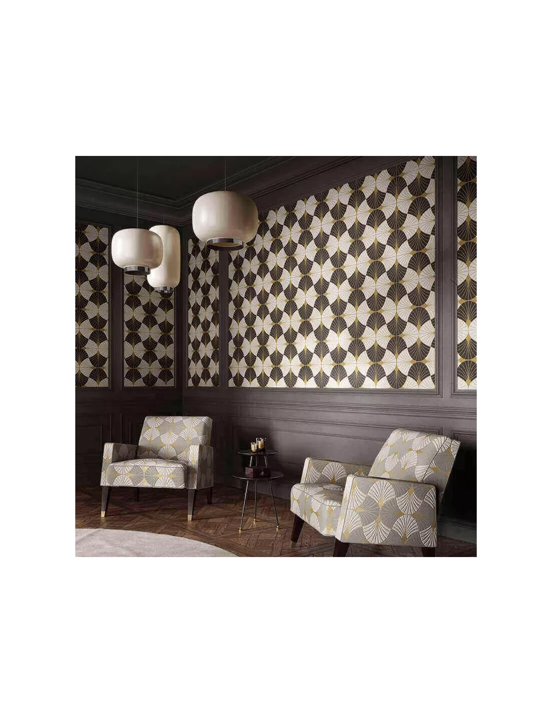 Papier Peint Gatsby Or, Lelièvre 4 Papier Peint Gatsby Or, Lelièvre – Image 2