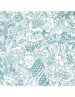 Papier Peint Horimono Canard, Jean Paul Gaultier -Deco En Ligne Soldes papier peint horimono canard jean paul gaultier 1