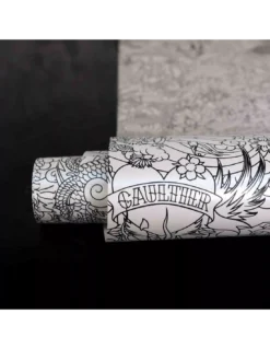 Papier Peint Horimono Noir, Jean Paul Gaultier -Deco En Ligne Soldes papier peint horimono noir jean paul gaultier 1