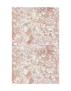 Papier Peint Horimono Orange, Jean Paul Gaultier