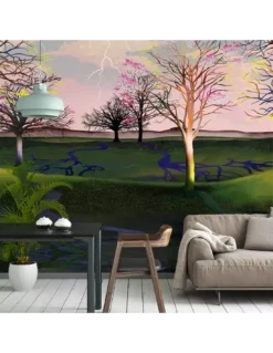 Papier Peint Panoramique Avant Le Mistral, Christian Lacroix -Deco En Ligne Soldes papier peint panoramique avant le mistral christian lacroix 3