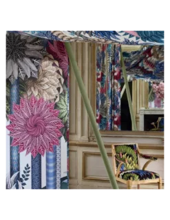 Papier Peint Panoramique Inhotim Park Azur, Christian Lacroix -Deco En Ligne Soldes papier peint panoramique inhotim park azur christian lacroix 2