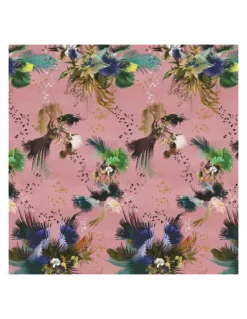 Papier Peint Panoramique Oiseau Fleur Bourgeon, Christian Lacroix