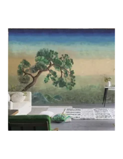 Papier Peint Panoramique Scene D'Arbre Elm, Designers Guild -Deco En Ligne Soldes papier peint panoramique scene d arbre elm designers guild 1