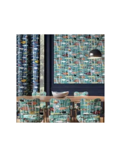 Papier Peint Recif Azur, Lelièvre -Deco En Ligne Soldes papier peint recif azur lelievre 1