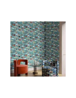 Papier Peint Recif Azur, Lelièvre -Deco En Ligne Soldes papier peint recif azur lelievre 2