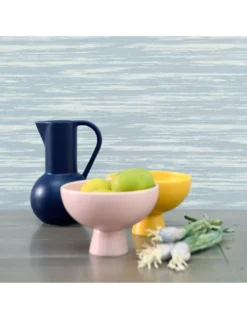 Papier Peint Vinyle Ecume Aqua, Lelièvre -Deco En Ligne Soldes papier peint vinyle ecume aqua lelievre 2