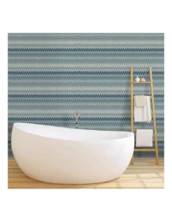 Papier Peint Zig Zag Bleu, Missoni Home -Deco En Ligne Soldes papier peint zig zag bleu missoni home 2